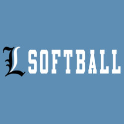 Lady Lakers Softball Black - White Front Chest Design LL4 on a Sport-Tek® - Youth PosiCharge ® Competitor Tee Design