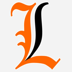 Paris Lakers Orange - Black Left Chest Design L1 on a Port & Company® - Youth Long Sleeve Core Cotton Tee Design
