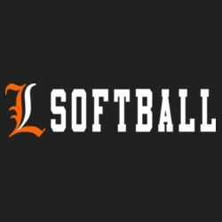 Lady Lakers Softball Orange - White Front Design LL4 on a Sport-Tek® - PosiCharge ® Competitor Tee Design