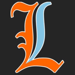 Paris Lakers Orange - Blue Front Design L1 on a Port & Company® - Youth Core Cotton Tee Design