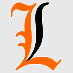 Paris Lakers Orange - Black Front Design L1 on a Port & Company® - Dri FIT Cotton/Poly Tee Design