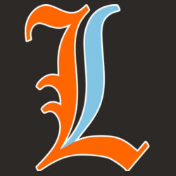 Paris Lakers Orange - Blue Left Chest Design L1 on a Port & Company®  - Dri FIT Cotton/Poly Tee Design