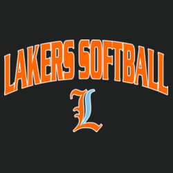 Lakers Softball Orange - Blue Front Design LS1 on a Sport-Tek®  Design