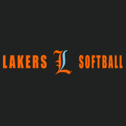 Lakers Softball Orange - Blue Front Design LS4 on a Sport-Tek®  - Youth PosiCharge ® Competitor Tee Design