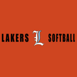 Lakers Softball White - Blue Front Design LS4 on a Sport-Tek® - Youth PosiCharge ® Competitor Tee Design