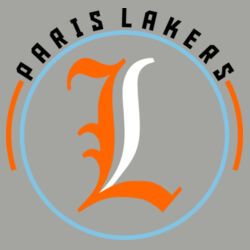 Paris Lakers Orange - White Front Design L4 on a Sport-Tek®  - Youth PosiCharge ® Competitor Tee Design