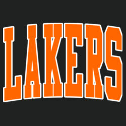 Paris Lakers Orange Front Design L5 on a Sport-Tek® - Youth PosiCharge ® Competitor Tee Design