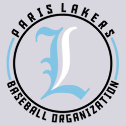 Lakers Baseball Blue - Black Front Design LB4 on a Port & Company® - Youth Core Fleece Crewneck Sweatshirt Design