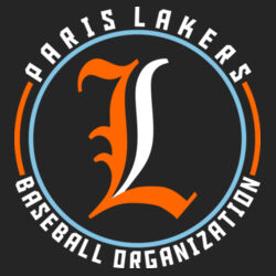 Lakers Baseball Orange - White Front Design LB4 on a Port & Company® - Performance Tee Design