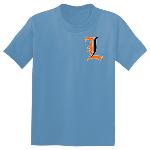 Paris Lakers Orange - Black Left Chest Design L1 on a Sport-Tek® - Youth PosiCharge ® Competitor Tee Thumbnail