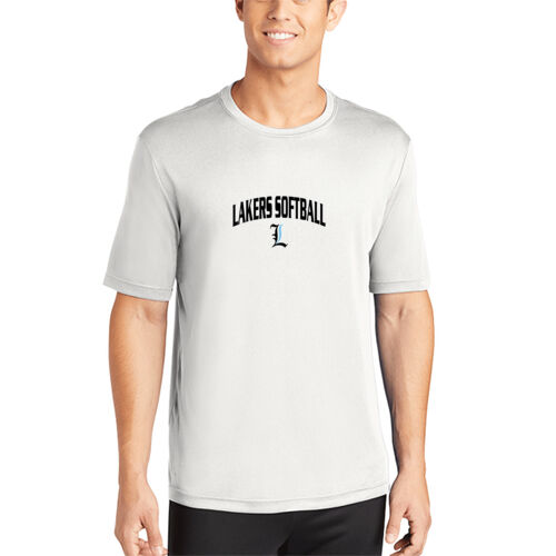 Lakers Softball Black - Blue Front Design LS1 on a Sport-Tek® - PosiCharge ® Competitor Tee Thumbnail