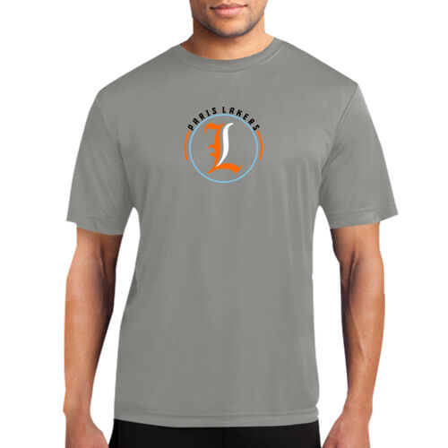 Paris Lakers Orange - White Front Design L4 on a Port & Company®  - Performance Tee Thumbnail