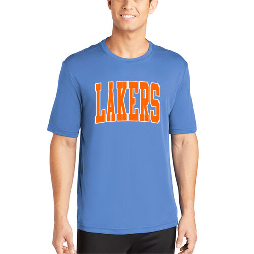 Paris Lakers Orange Front Design L5 on a Sport-Tek® - PosiCharge ® Competitor Tee Thumbnail