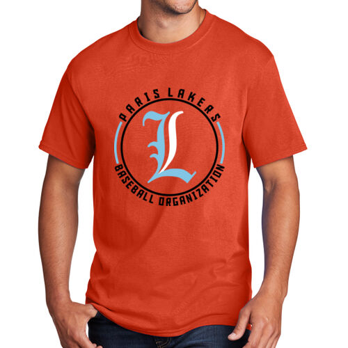 Lakers Baseball Blue - Black Front Design LB4 on a Port & Company® - Core Cotton Tee Thumbnail