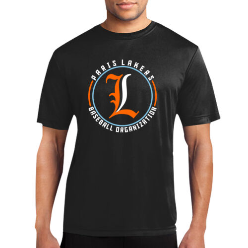 Lakers Baseball Orange - White Front Design LB4 on a Port & Company® - Performance Tee Thumbnail