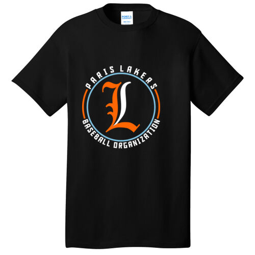 Lakers Baseball Orange - White Front Design LB4 on a Port & Company® - Core Cotton Tee Thumbnail