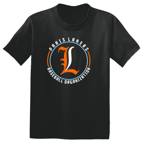 Lakers Baseball Orange - White Front Design LB4 on a Sport-Tek® - Youth PosiCharge ® Competitor Tee Thumbnail