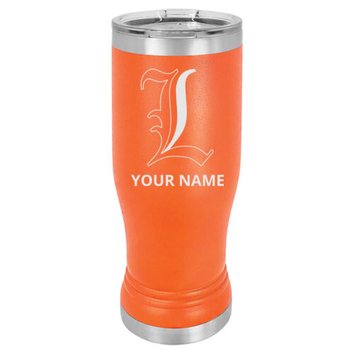 Paris Lakers Design LAE1 Engraved on a Polar Camel® - 14 oz. Vacuum Insulated Pilsner with Lid Thumbnail