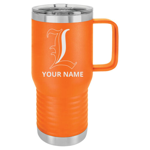 Paris Lakers Design LAE1 Engraved on a Polar Camel® - 20 oz.Travel Mug Vacuum Insulated with Slider Lid Thumbnail